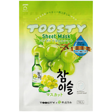 TOOSTY X チャミスルシートマスク マスカット(7枚入り)