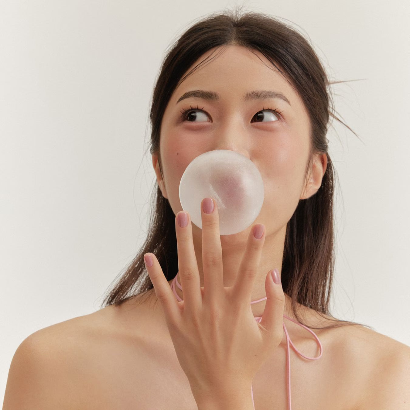 ABMLabLement カラーネイル28 ピンクミルキーウェイ