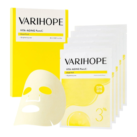 VARI HOPE ピュアビタミンCマスク(5枚入り）